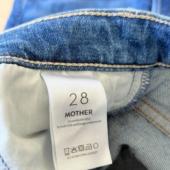 Mother Denim The Hustler Roller - Size 28 - Picture 7 of 7
